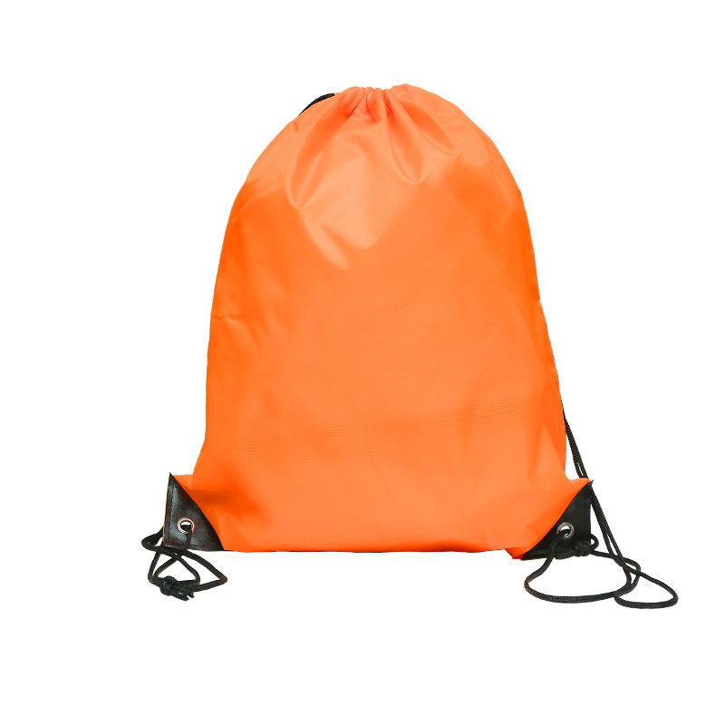 ポリ巾着袋 オレンジ