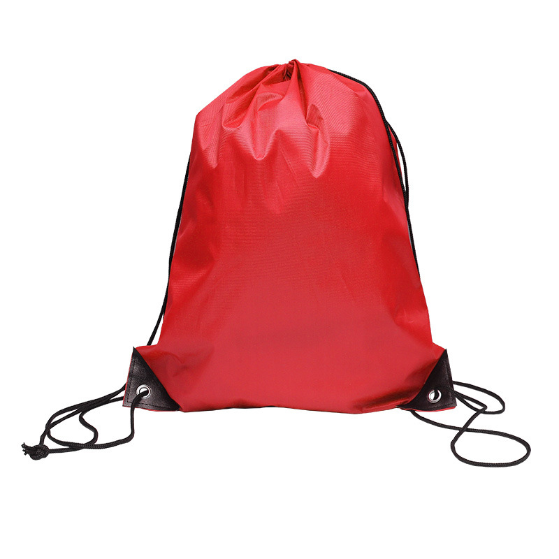 ポリ巾着袋 レッド